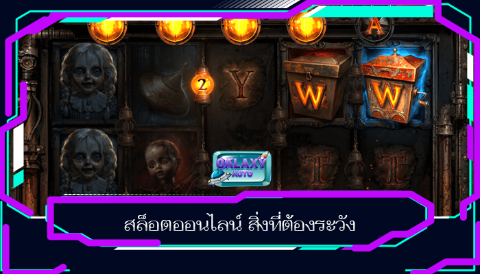 สล็อตออนไลน์ สิ่งที่ต้องระวัง
